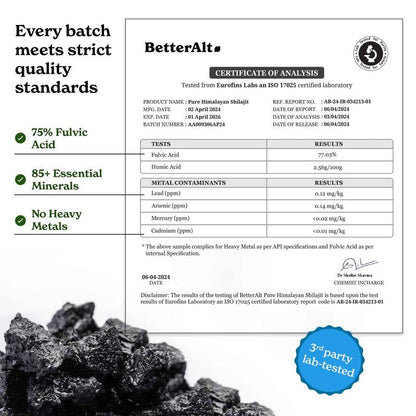 BetterAlt Shilajit Sea Moss (Buy 1 Get 1)