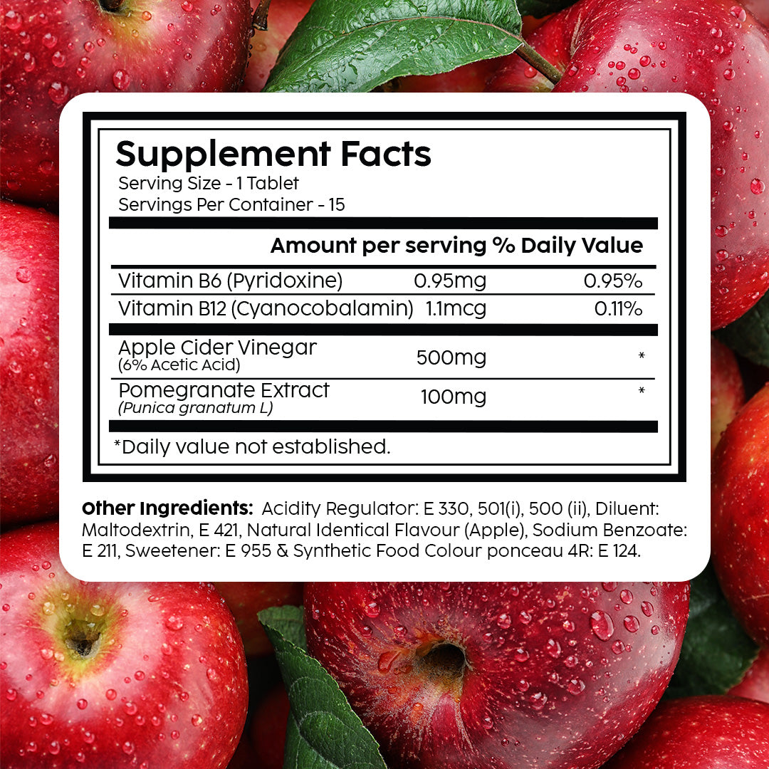 Apple Cider Vinegar Effervescent