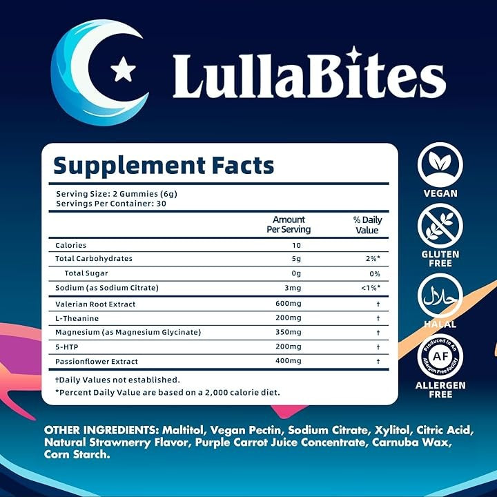 LullaBites Sleep Gummies
