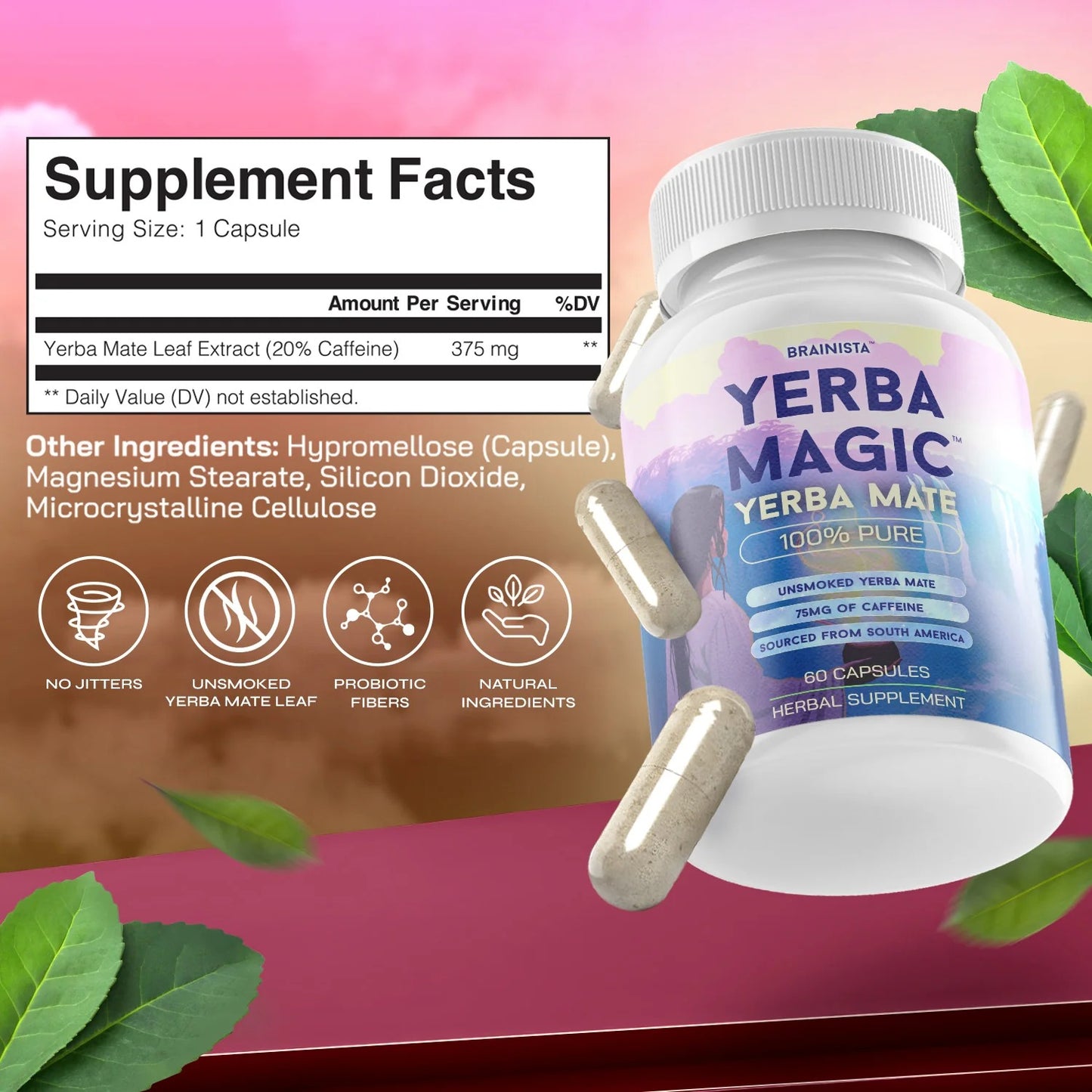 Yerba Magic Yerba Mate Capsules